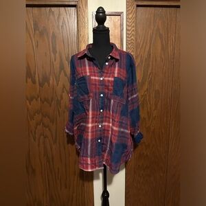 NWT Mossimo Boyfriend Fit Flannel